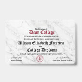 Badge Allison Elizabeth Ferreira (Avant)