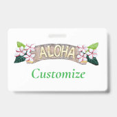 Badge Aloha Tonnerre d'Ananas_Cove (Arrière)