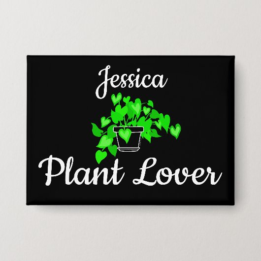 Badge Amateur de plantes (Recto)