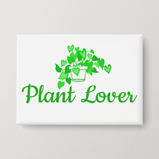 Badge Amateur de plantes (Recto)