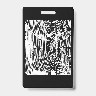 Badge Amateurs d'araignée | Tangled Halloween Spider Web