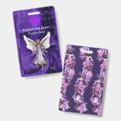 Badge âme violette (Avant & arrière)