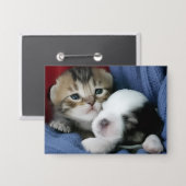 Badge Amis mignons (Recto/Verso)