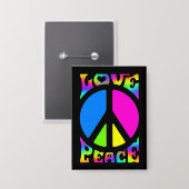Badge amour paix (Recto/Verso)