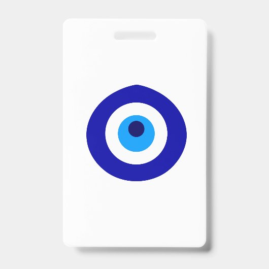 Badge amulette turque appelée Nazar (Avant)