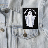 Badge Amusant Fantôme Heureux (Insitu)