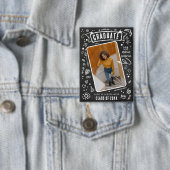 Badge Amusant tableau noir doodle photo de remise de dip (Insitu)