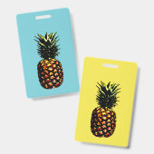 Badge Ananas (Avant & arrière)