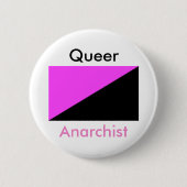 Badge anarchiste queer / (Devant)