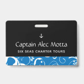 Badge Ancre maritime Pro Damas (Arrière)