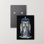 Badge Angle de plaie avec boîte de police bleue 1 (Recto/Verso)