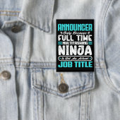 Badge Annonceur Titre de l'emploi Compétences profession (Insitu)