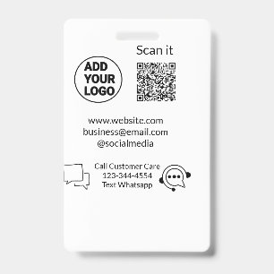 Badge Appeler le texte du service clientèle whatsapp cod