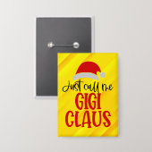 Badge Appelez-Moi Gigi Claus-56374 (Recto/Verso)