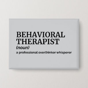 Badge Appréciation du thérapeute comportemental - Défini