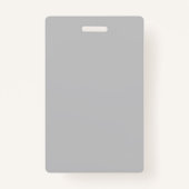 Badge Appuyez sur Pass-1 (Dos)