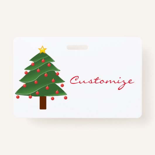Badge Arbre de Noël Thunder_Cove (Devant)