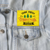 Badge Arbres de Noël frais de ferme Design-54394 (Insitu)