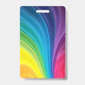 Badge arc-en-ciel (Dos)