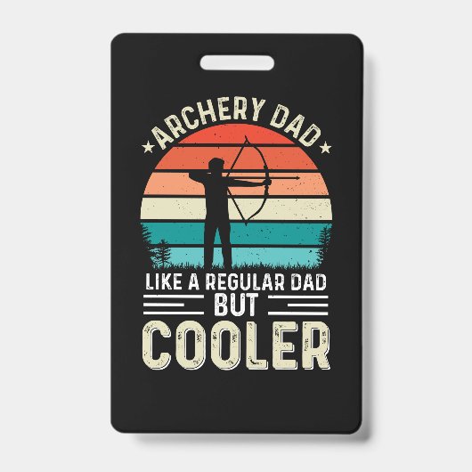 Badge Archery Dad (Avant)