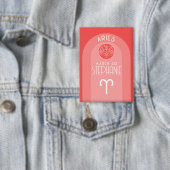 Badge Aries personnalisé Anniversaire Zodiac - Photo Des (Insitu)