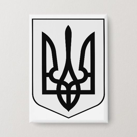 Badge Armoiries de l'Ukraine (Recto)