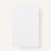 Badge Arrière - plan blanc avec un motif extensible de p (Dos)