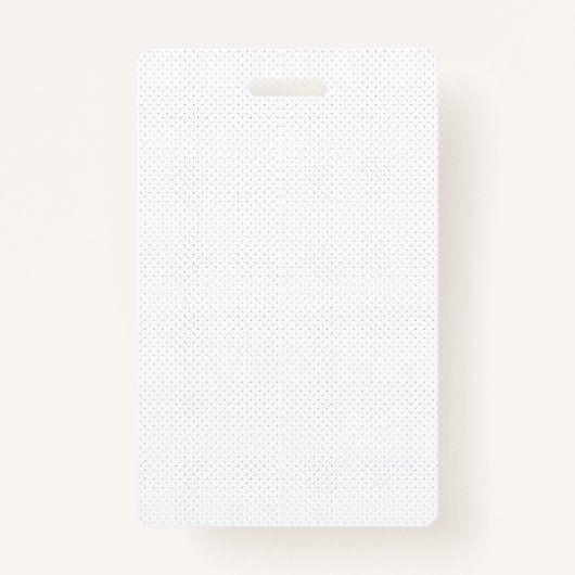 Badge Arrière - plan blanc avec un motif extensible de p (Dos)