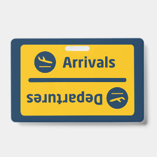 Badge Arrivées/Départs