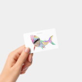 Badge Art de requin (Manuel / portable)