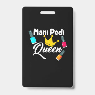 Badge Artiste Queen Nail