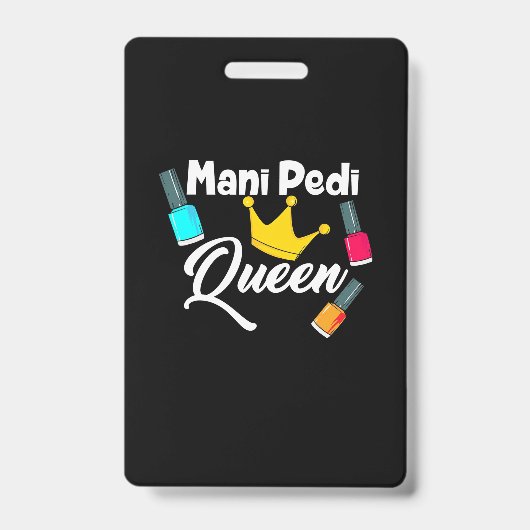 Badge Artiste Queen Nail (Avant)