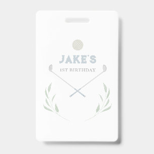 Badge Assiettes en papier pour fête d'anniversaire de go