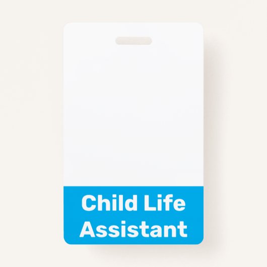 Badge Assistant à la vie des enfants (Devant)