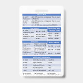 Badge Audiologie Buddy/Badge de référence (Arrière)