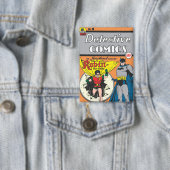 Badge Avec Agrafe Dessins de détective #38 (Insitu)