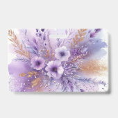 Badge avec nom Charmant Lavande (Arrière)