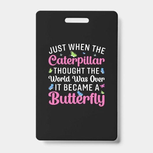 Badge Babfly | It Becams A Butterfly (Avant)