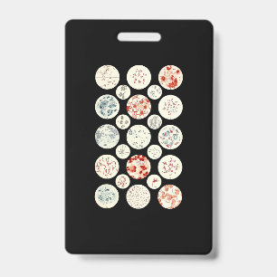 Badge bactéries drôles microbiologie bactéries science m