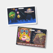 BADGE BAF SAJID (Avant & arrière)