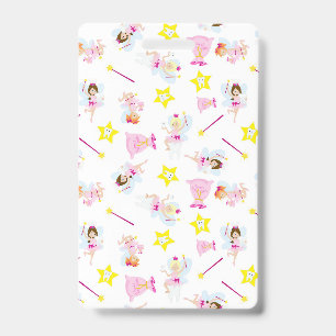 Badge Baguette magique de fée des dents jolie Blanche De