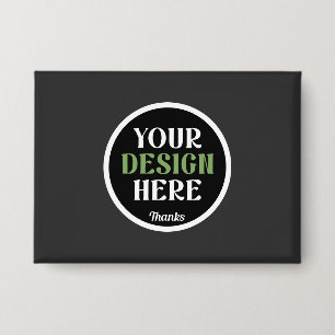 Badge baiser personnalisé, unique, élégant et minimalist