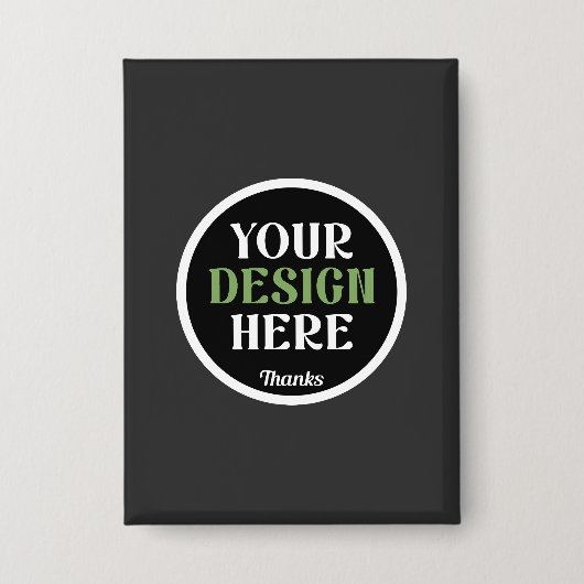 Badge baiser personnalisé, unique, élégant et minimalist (Recto)