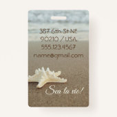 Badge Balise Badge/Bagage (Dos)