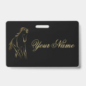 Badge Balise de nom classique (Arrière)