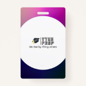 Badge Balise de posologie de débit fluide (Dos)