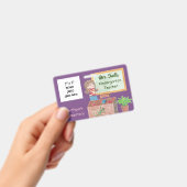 Badge Balise d'identification de l'enseignant K-12 à dou (Manuel / portable)