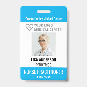 Badge Balise d'identification personnalisée - Hôpital No
