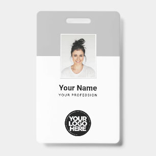 Badge Balises de nom d'employé d'entreprise personnalisé