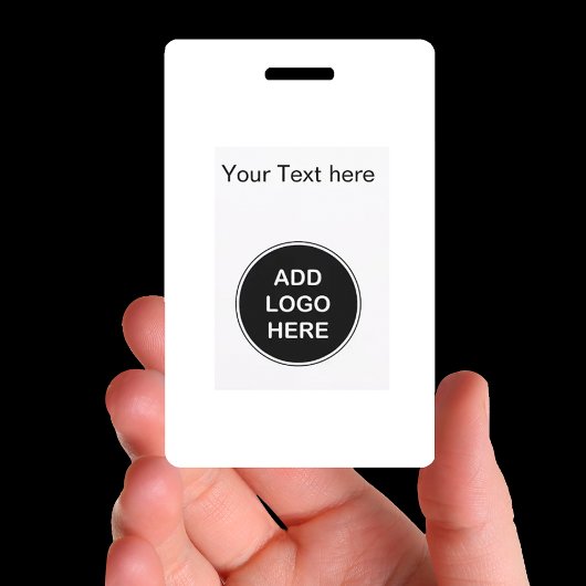 Badge Balises d'employés du logo commercial Budget